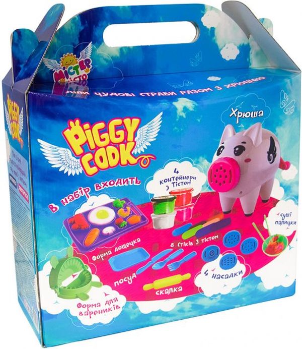  «Набор для творчества Strateg Мистер тесто - Piggy Cook (71511)», бренда Strateg - фото №1