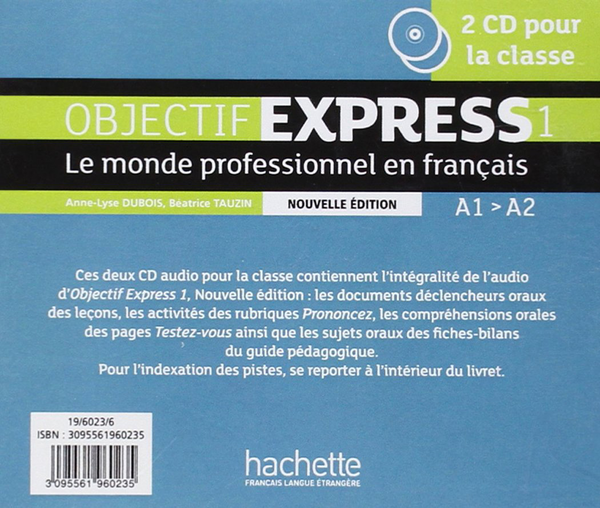 Бумажная книга «Objectif Express 1 Nouvelle Edition (2 CD-ROM)», авторов Беатрис Този, Энн-Лиз Дюбуа - фото №1