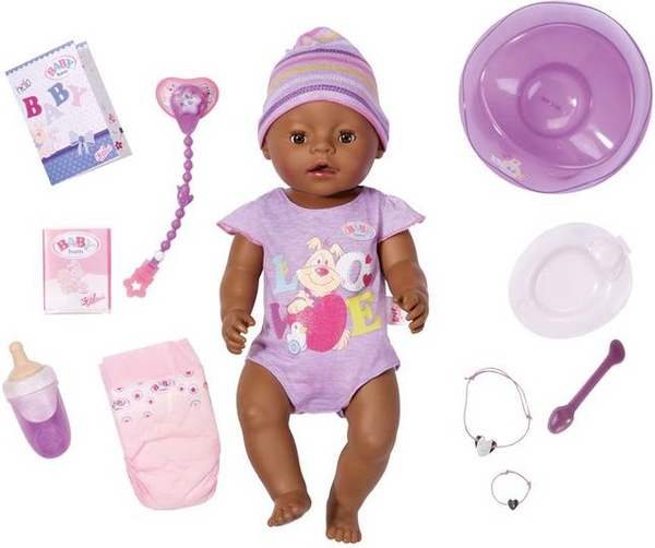  «Интерактивный пупс Zapf Baby Born Очаровательная мулатка (822029)», бренда Zapf Creation - фото №1