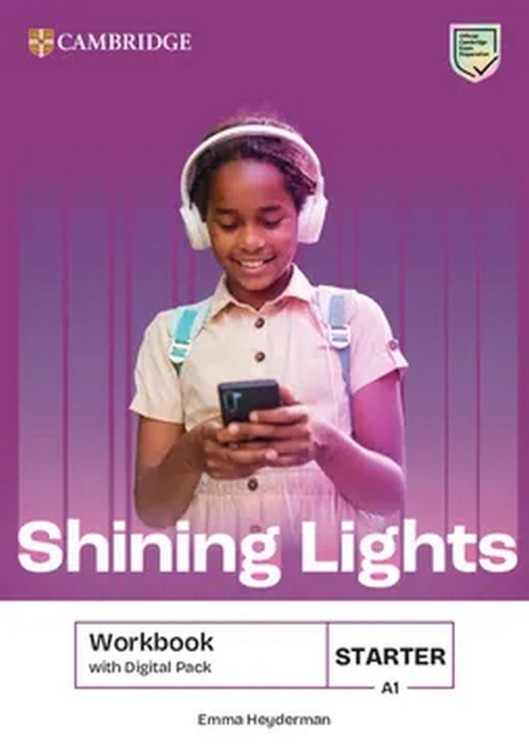 Бумажная книга «Shining Lights. Starter. Workbook with Digital Pack», автор Эмма Хейдерман - фото №1