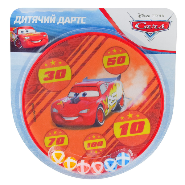  «Дартс Shantou Тачки дитячий на планшетці (LD1023)», бренду Shantou Jinxing Plastics - фото №1