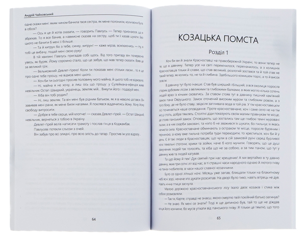 Паперова книга «За сестрою. Козацька помста», автор Андрій Чайковський - фото №1