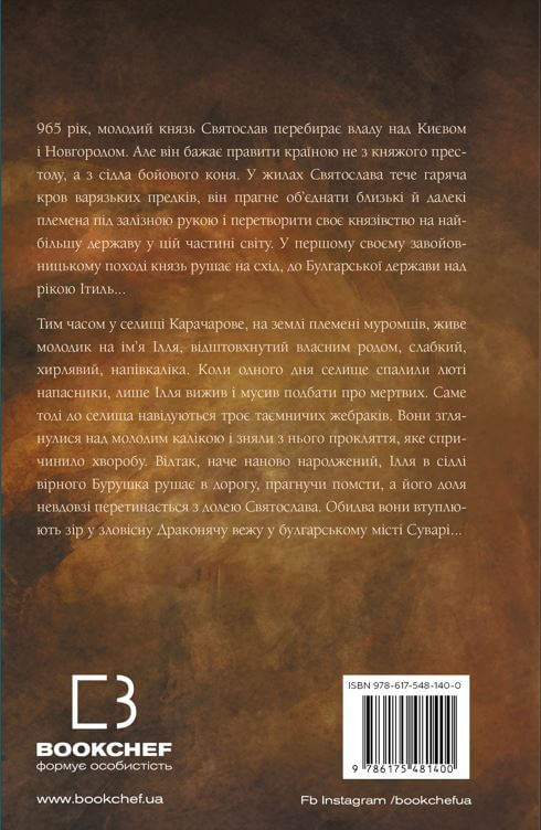 Паперова книга «Богатир. Книга 1. Сталеве жезло», автор Юрай Червенак - фото №1