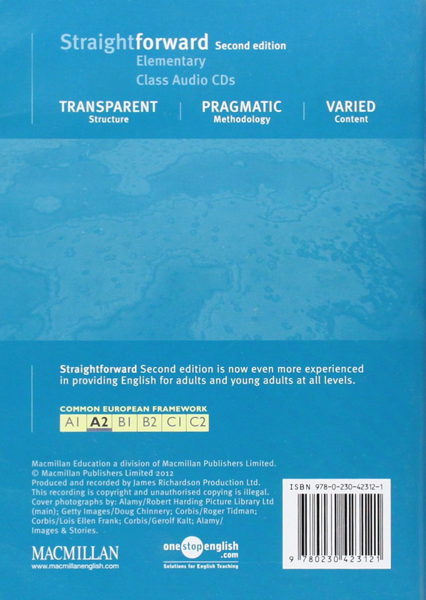 [object Object] «Straightforward 2nd Edition Elementary Class Audio CD», автор Линдсей Клэндфилд - фото №2 - миниатюра