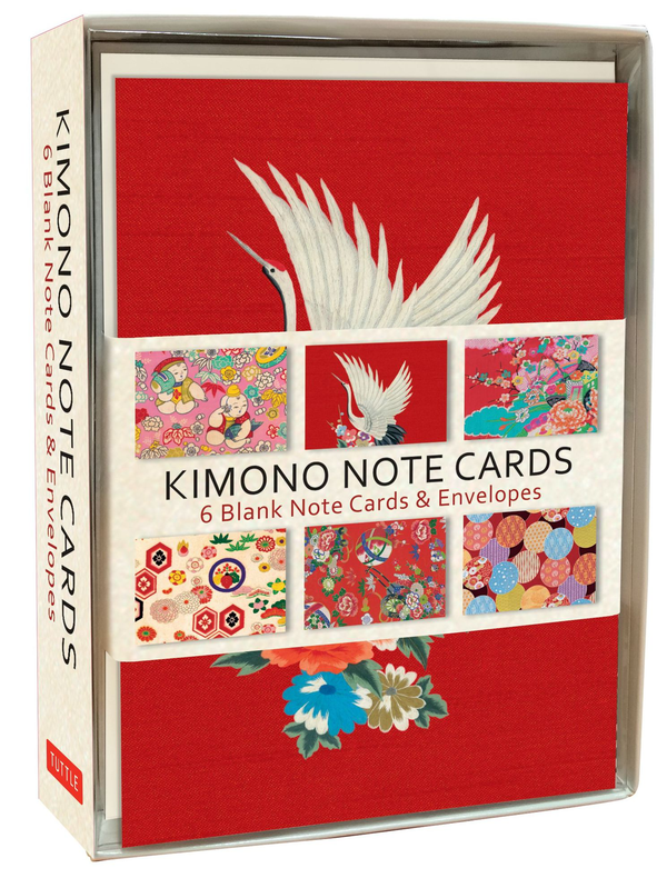 Бумажная книга «Kimono Note Cards» - фото №1