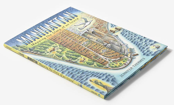 Паперова книга «Manhattan. Mapping the Story of an Island», автор Дженніфер Термес - фото №1