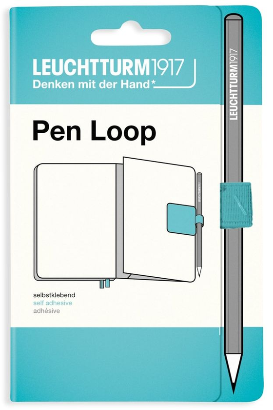  «Петля для ручки Leuchtturm1917 Rising Colours Aquamarine (363416)», бренда Leuchtturm1917 - фото №1