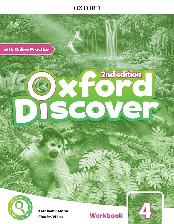 [object Object] «Oxford Discover Second Edition 4 Workbook with Online Practice», авторів Кетлін Кампа, Чарльз Віліна - фото №1
