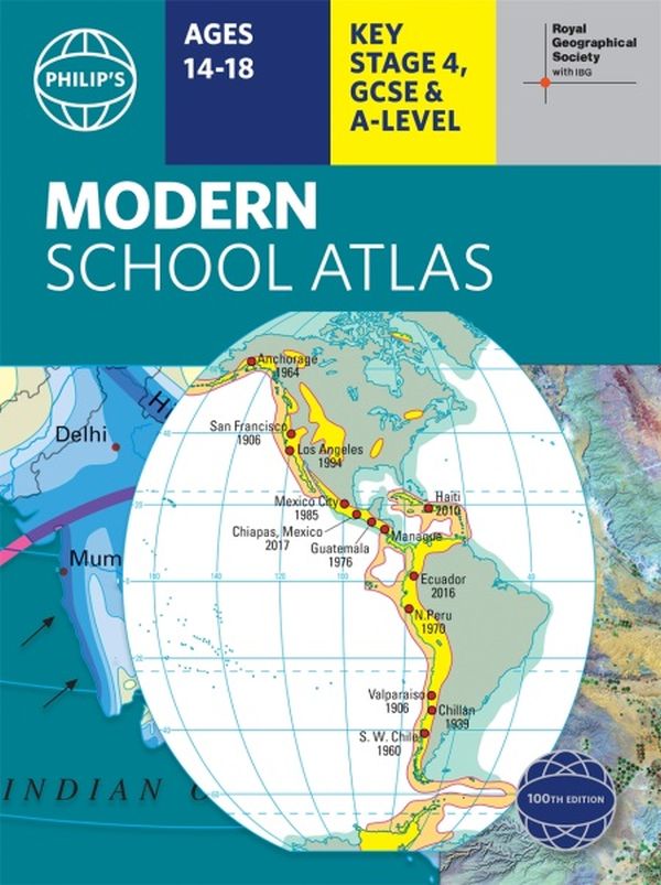 Паперова книга «Philip's RGS Modern School Atlas» - фото №1