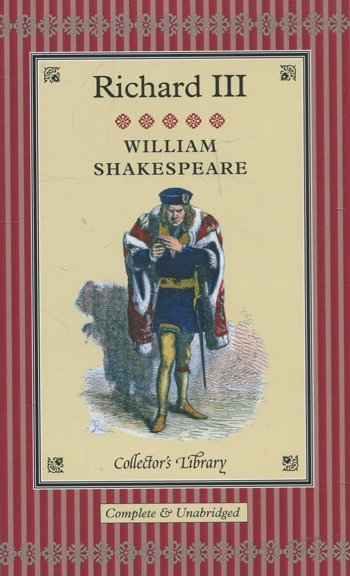 Паперова книга «Richard III», автор Вільям Шекспір - фото №1