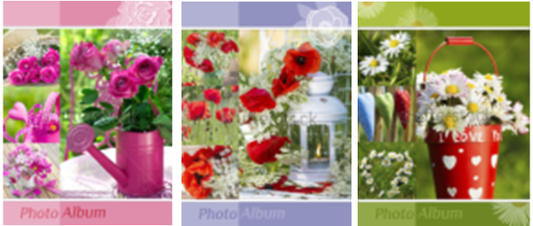 «Фотоальбом EVG Flowers 10x15x200 (6239754)», бренда EVG - фото №1