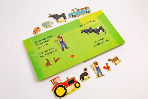 Паперова книга «Pop-Up And Play: Farm», автор Коріна Флетчер - фото №1