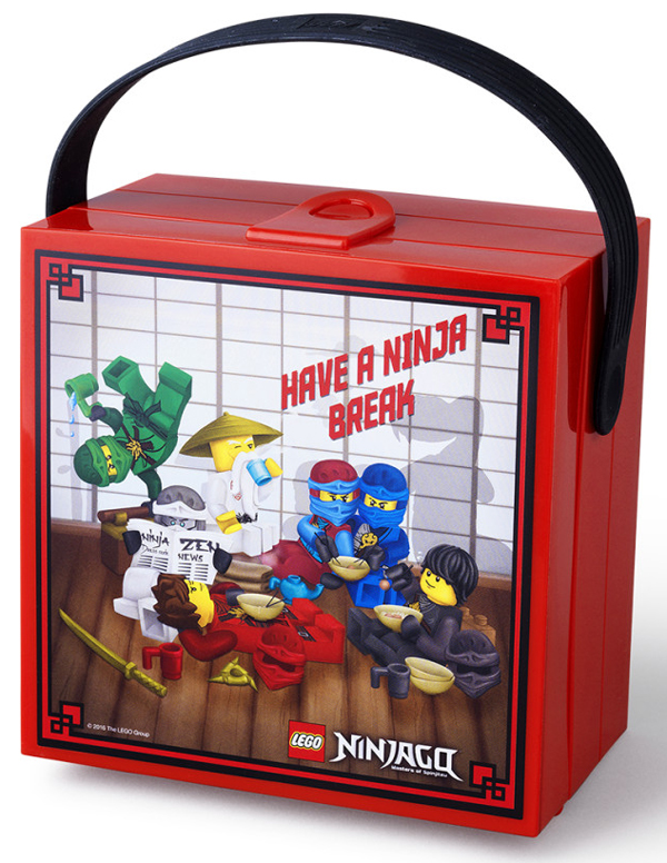  «Ланчбокс Smartlife Lego Ninjago с ручкой 3,1 л (40511733)», бренда Smartlife - фото №1