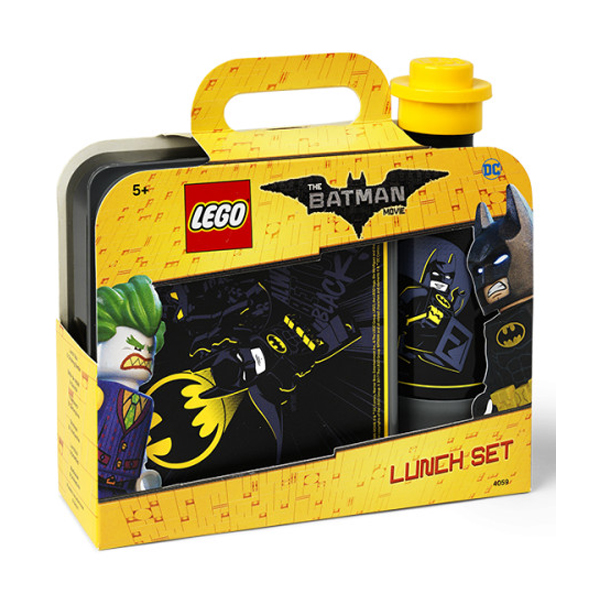  «Ланч-набір Smartlife Lego Batman ланчбокс і питна пляшка (40591735)», бренду Smartlife - фото №1