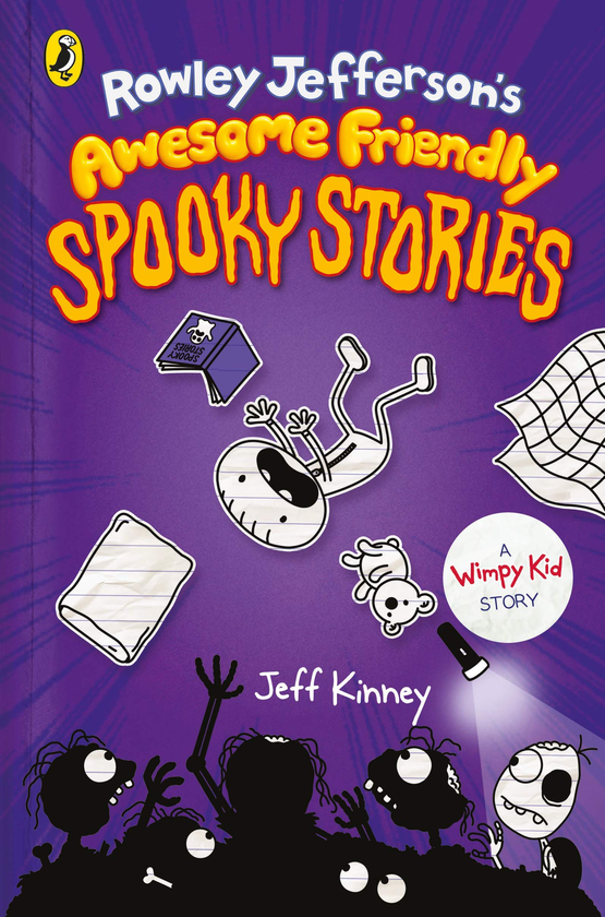 Бумажная книга «Rowley Jefferson's Awesome Friendly Spooky Stories», автор Джефф Кинни - фото №1