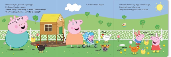 Бумажная книга «Peppa Pig: Peppa’s Easter Surprise: A lift-and-find book», автор Свинка Пеппа - фото №1