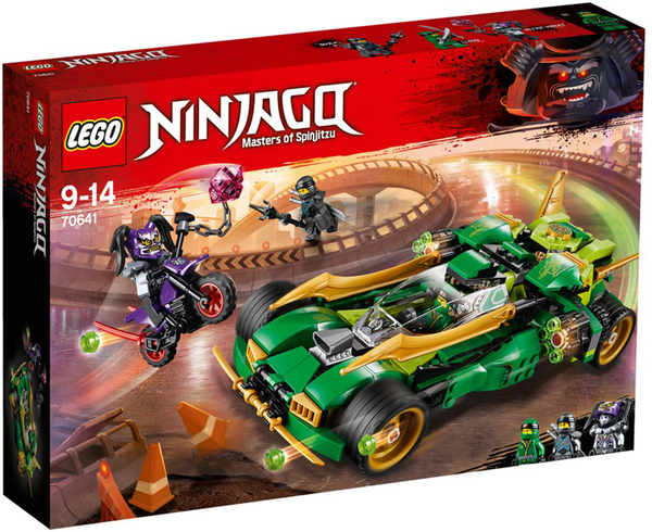  «Конструктор LEGO Ninjago Внедорожник ниндзя 552 детали (70641)», бренда LEGO - фото №1