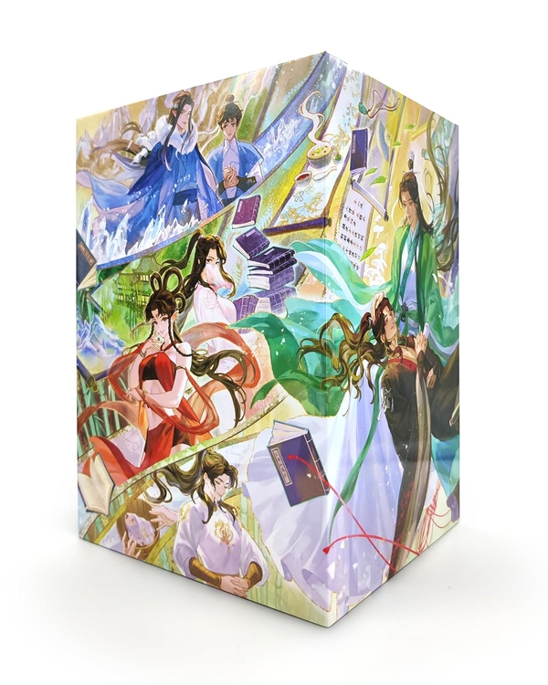 Бумажная книга «The Scum Villain's Self-Saving System: Ren Zha Fanpai Zijiu Xitong (Deluxe Hardcover Novel) Box Set», автор Мосян Тонсёв - фото №1