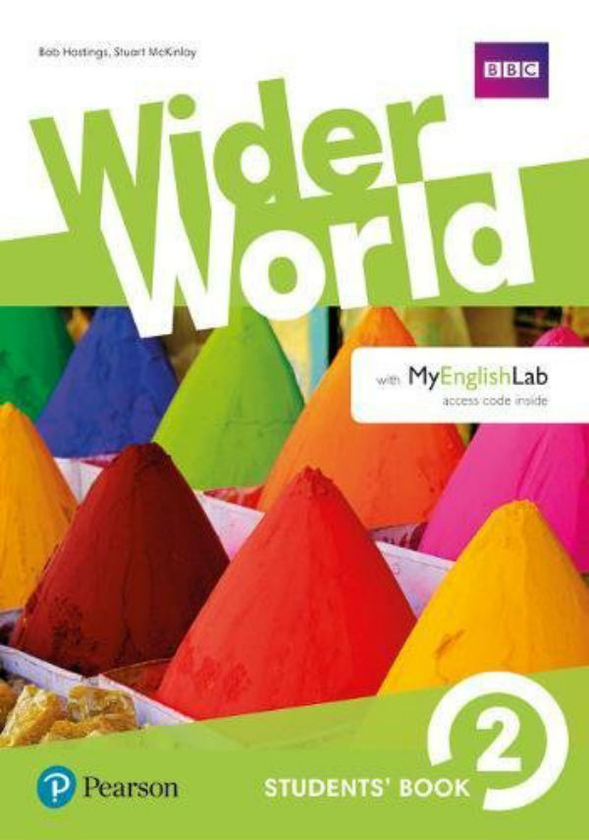[object Object] «Wider World 2 (A2) Student's eBook (Internet Access Card) with MyEnglishLab & Extra Online Homework», авторів Боб Хастінгс, Стюарт Маккінлі - фото №1