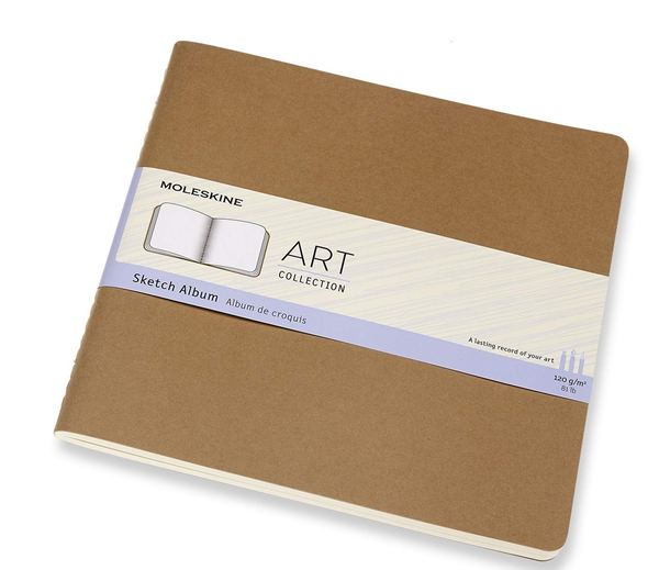  «Скетчбук Moleskine Art Cahier Беж (ARTSKA5P3)», бренда Moleskine - фото №1