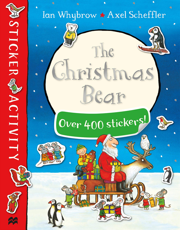 Паперова книга «The Christmas Bear Sticker Book», автор Іан Уайброу - фото №1