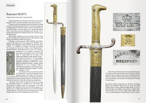 Паперова книга «Bayonets Of The Polish Army 1918-1939», автор Януш Ярославський - фото №1