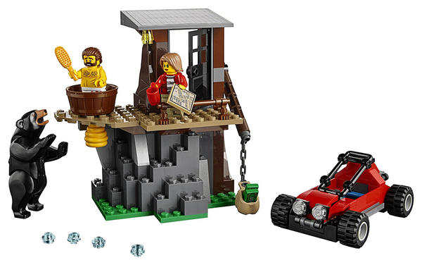  «Конструктор LEGO City Арест в горах 303 детали (60173)», бренда LEGO - фото №1