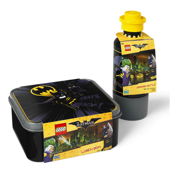  «Ланч-набір Smartlife Lego Batman ланчбокс і питна пляшка (40591735)», бренду Smartlife - фото №1