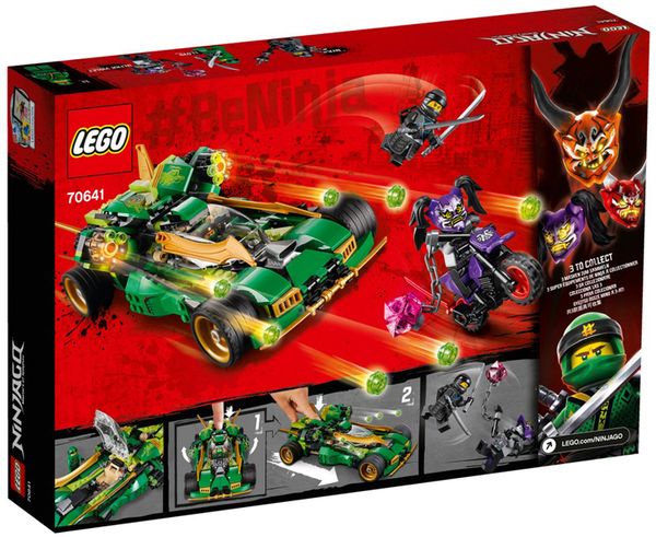  «Конструктор LEGO Ninjago Внедорожник ниндзя 552 детали (70641)», бренда LEGO - фото №1