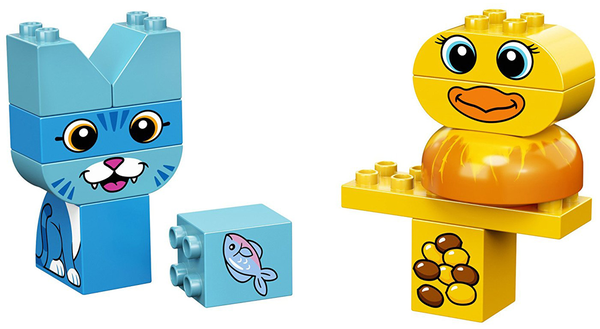  «Конструктор LEGO DUPLO Мои первые домашние животные 18 деталей (10858)», бренда LEGO - фото №1