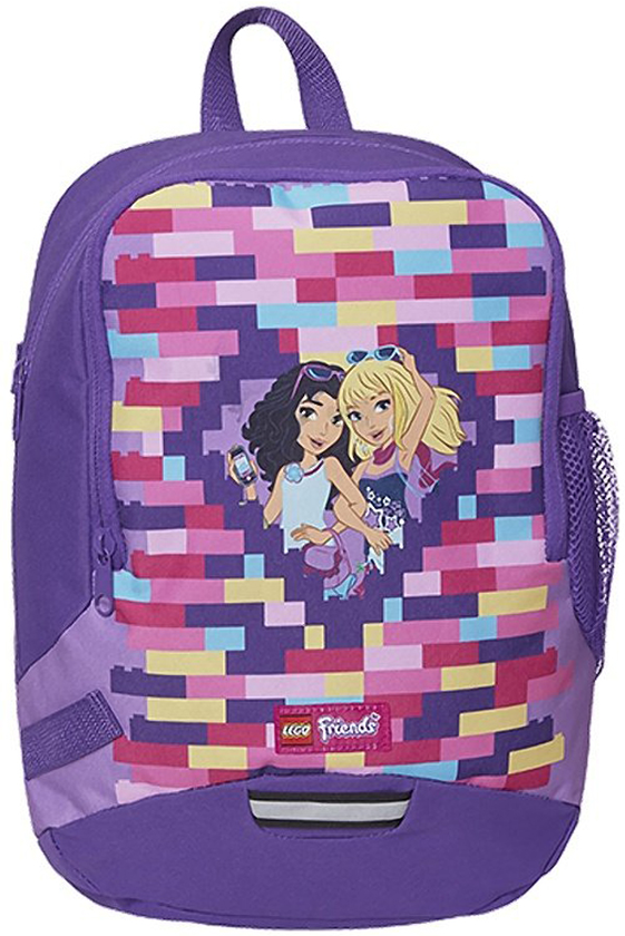  «Рюкзак школьный LEGO Friends 16.6 л (10029-1610)», бренда LEGO - фото №1