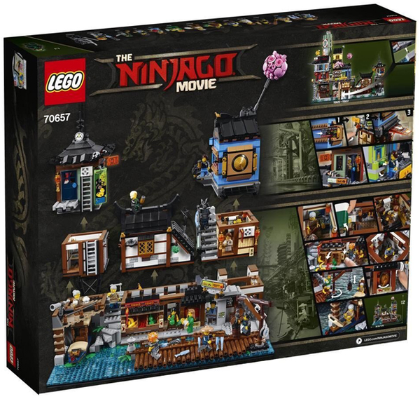  «Конструктор LEGO Ninjago Порт Ніндзяго Сіті 3553 деталі (70657)», бренду LEGO - фото №1