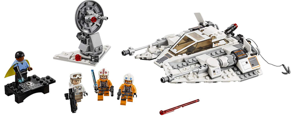 «Конструктор LEGO Star Wars Сніговий спідер: випуск до 20-річного ювілею 309 деталей (75259)», бренду LEGO - фото №1