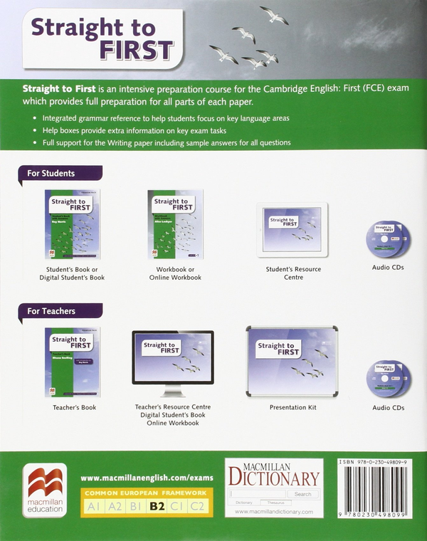 [object Object] «Straight to First Workbook with Answers Pack», авторів Рой Норріс, Аліса Лок’єр - фото №2 - мініатюра