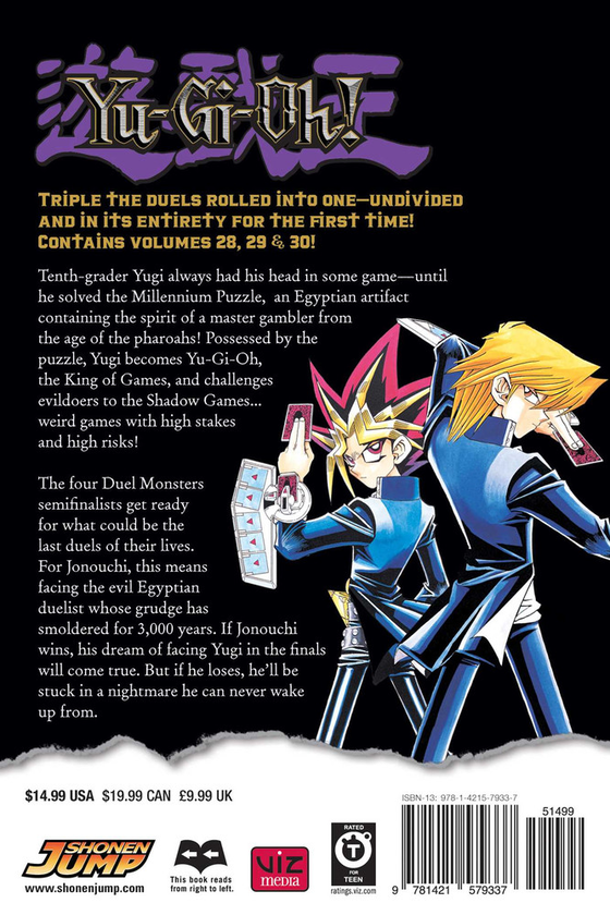 Бумажная книга «Yu-Gi-Oh! 3-in-1 Edition. Volume 10», автор Кадзуки Такахаси - фото №1