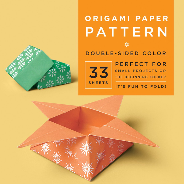 Бумажная книга «Origami Paper. Pattern. 33 Sheets» - фото №1