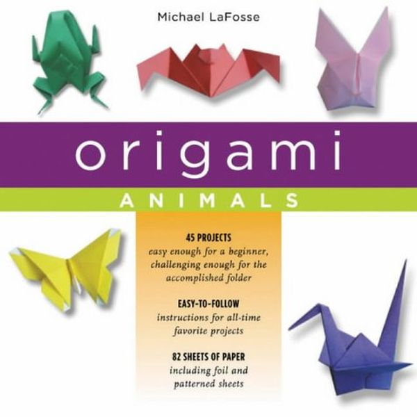 Бумажная книга «Origami Animals», автор Майкл Г. Лафосс - фото №1