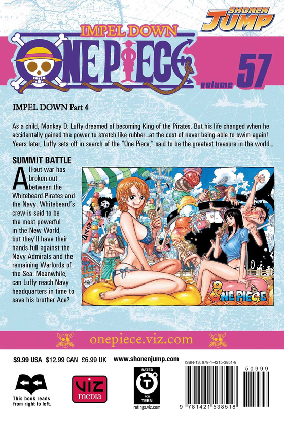 Книга «One Piece. Volume 57» – Эйитиро Ода, купить по цене 717 на