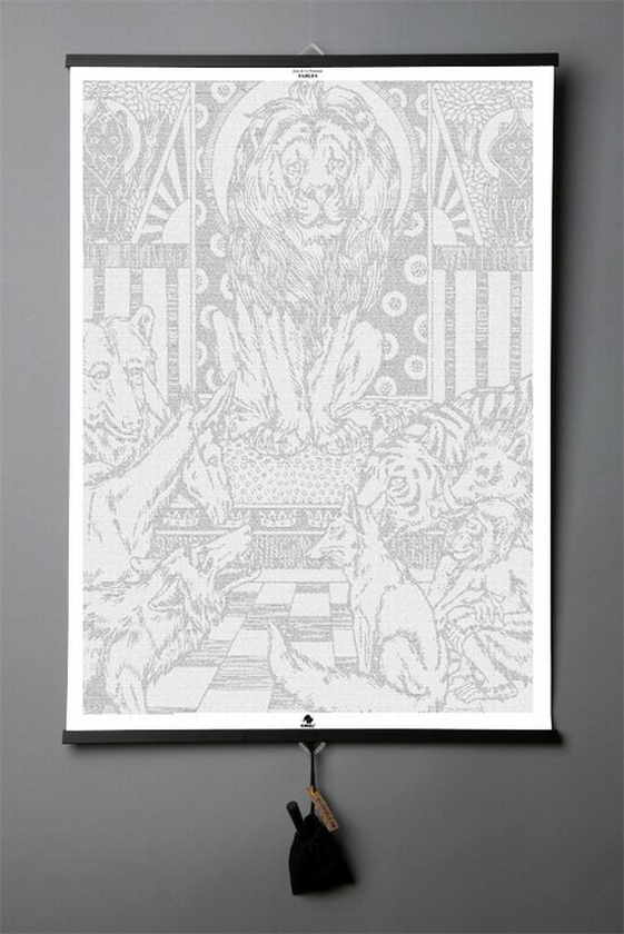  «Картина-книга Knigli La Fontaine Fables (0163)», бренда Knigli - фото №1