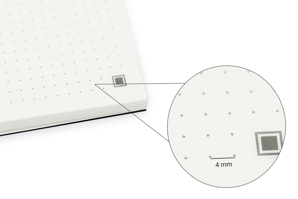 «Скетчбук Manuscript Off-black Dot Plus (4822948200047)», бренду Manuscript - фото №1
