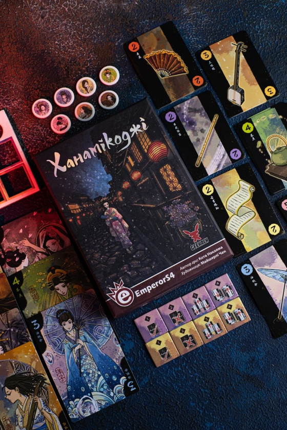 «Настільна гра Geekach Ханамікоджі (Hanamikoji) (GKCH080HN)», бренда Geekach Games - фото №1