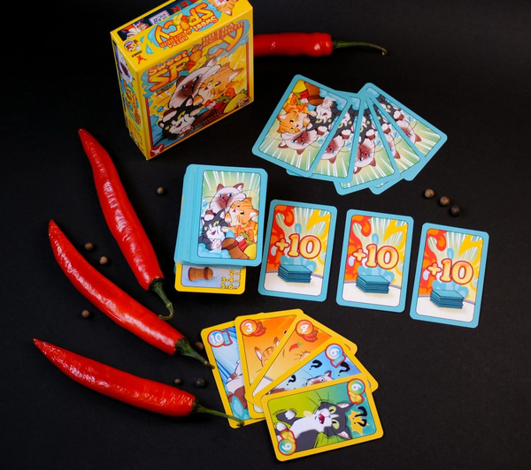  «Настільна гра Geekach Sweet & Spicy. Битва котиків (GKCH073SP)», бренда Geekach Games - фото №1