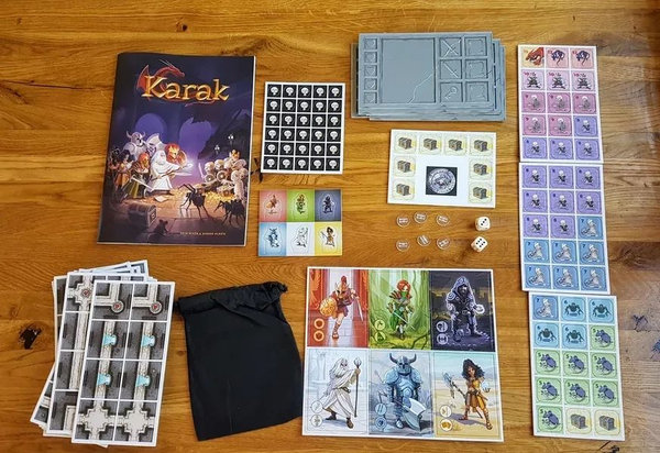 «Настільна гра Lord of Boards Таємниці замку Карак (Karak) (LOB2302UA)», бренда Lord of Boards - фото №1