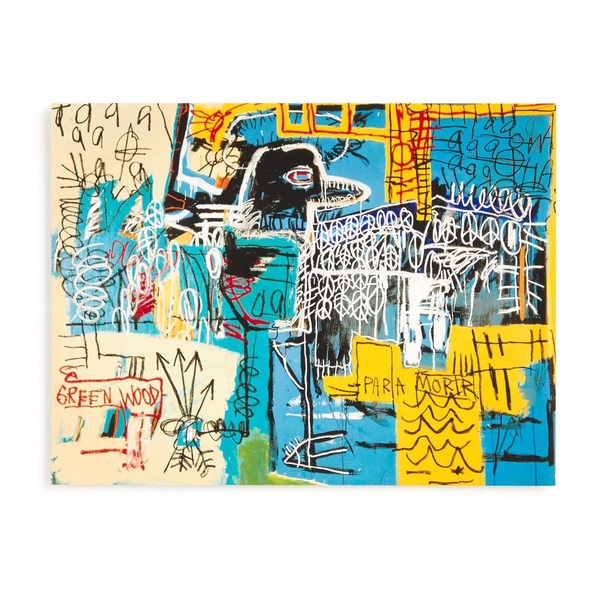  «Basquiat Bird on Money 500 Piece Book Puzzle», бренда Galison - фото №1