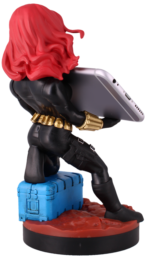  «Держатель Cable Guy Marvel - Black Widow (CGCRMR300204)», бренда Cable Guy - фото №1