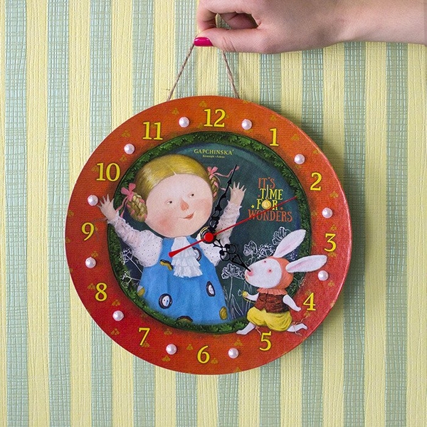  «Годинник зі стрілками. Аліса в країні див», brand Ranok-Creative / Ranok Creative / Ranok-Creative /  - фото №1
