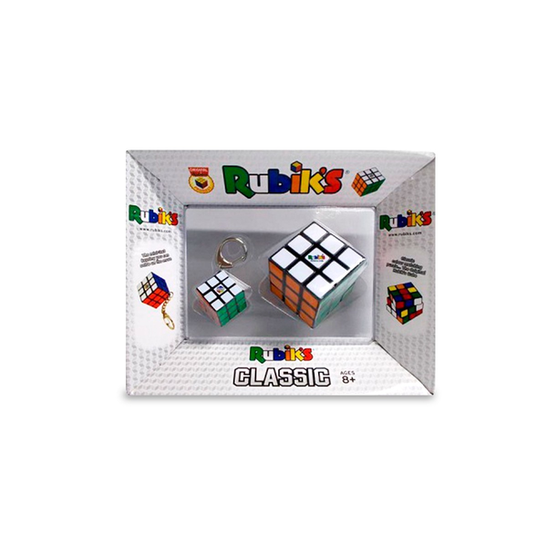  «Набор головоломок Rubik's Кубик Рубика и Мини-кубик Рубика 3х3 (RK-000319)», бренда Rubik's - фото №1