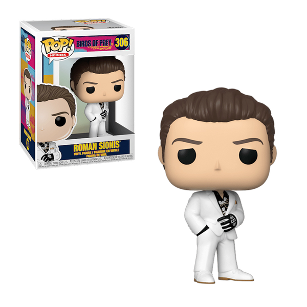  «Коллекционная фигурка Funko Pop! Birds of Prey Roman Sionis White Suit (44374)», бренда Funko Pop - фото №1