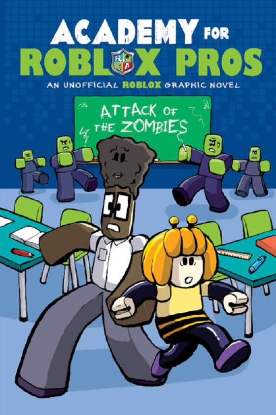 Бумажная книга «Academy for Roblox Pros #1. Attack of the Zombies», автор Луис Ши - фото №1