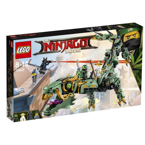  «Конструктор LEGO Ninjago Механический дракон Зеленого ниндзя (70612)», бренда LEGO - фото №1
